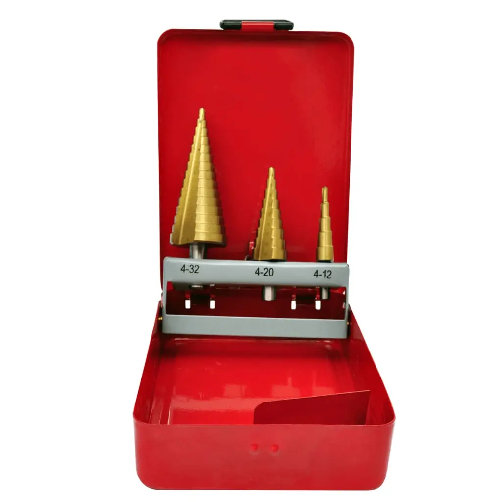 Step Drill Bit Set