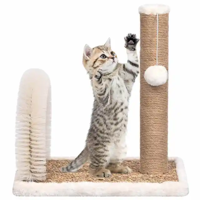 cat tree with grooming arch and scratching post Default - Shop at LoveMi