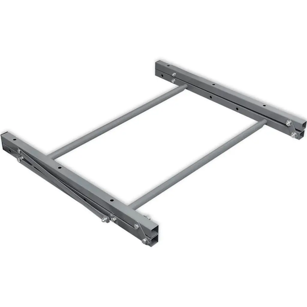 Tire Rack Silver Steel