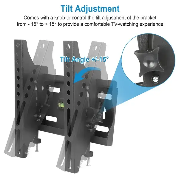 TV Wall Mount Bracket Tilt For 23"-42" LED/LCD/PLASMA Flat TV VESA 200x200mm