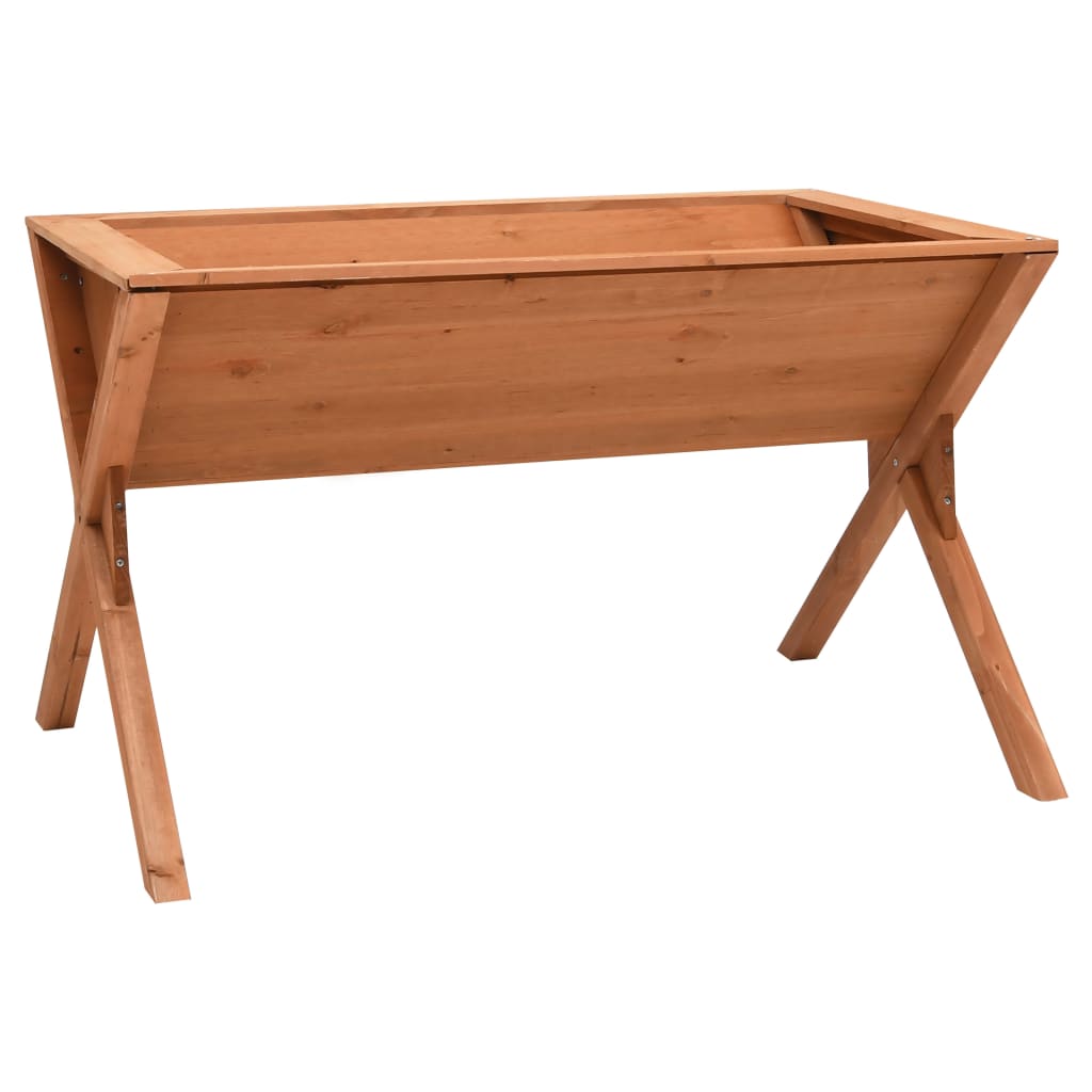   raised bed 90x55x56 cm fir wood