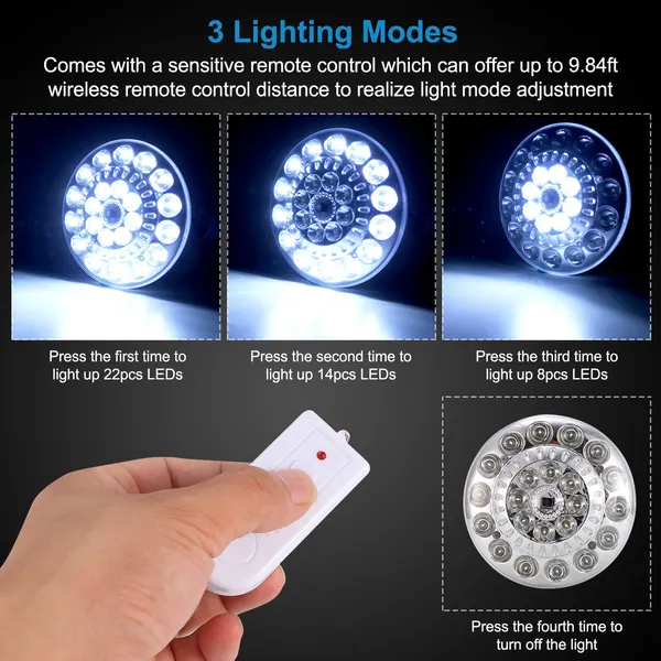 Solar Camping Light Portable Outdoor Hanging LED Bulb Lamp Lantern Emergency Light For Camping Hiking