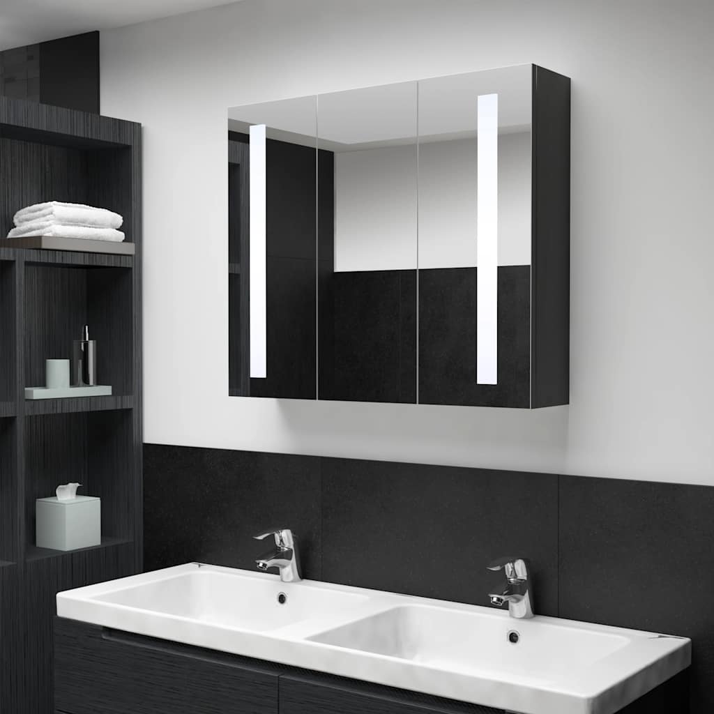   LED mirror cabinet for the bathroom 89x14x62 cm — foto 2