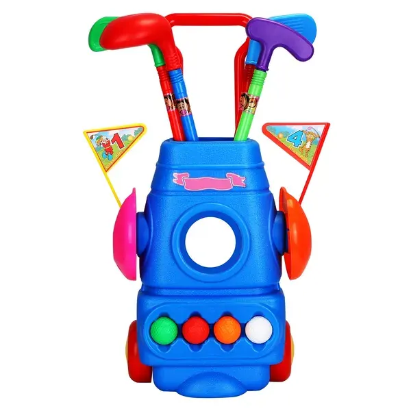 Toddler Golf Set With 4 Balls Clubs