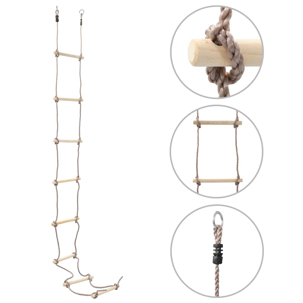 Children’s Rope Ladder 290 cm Wood