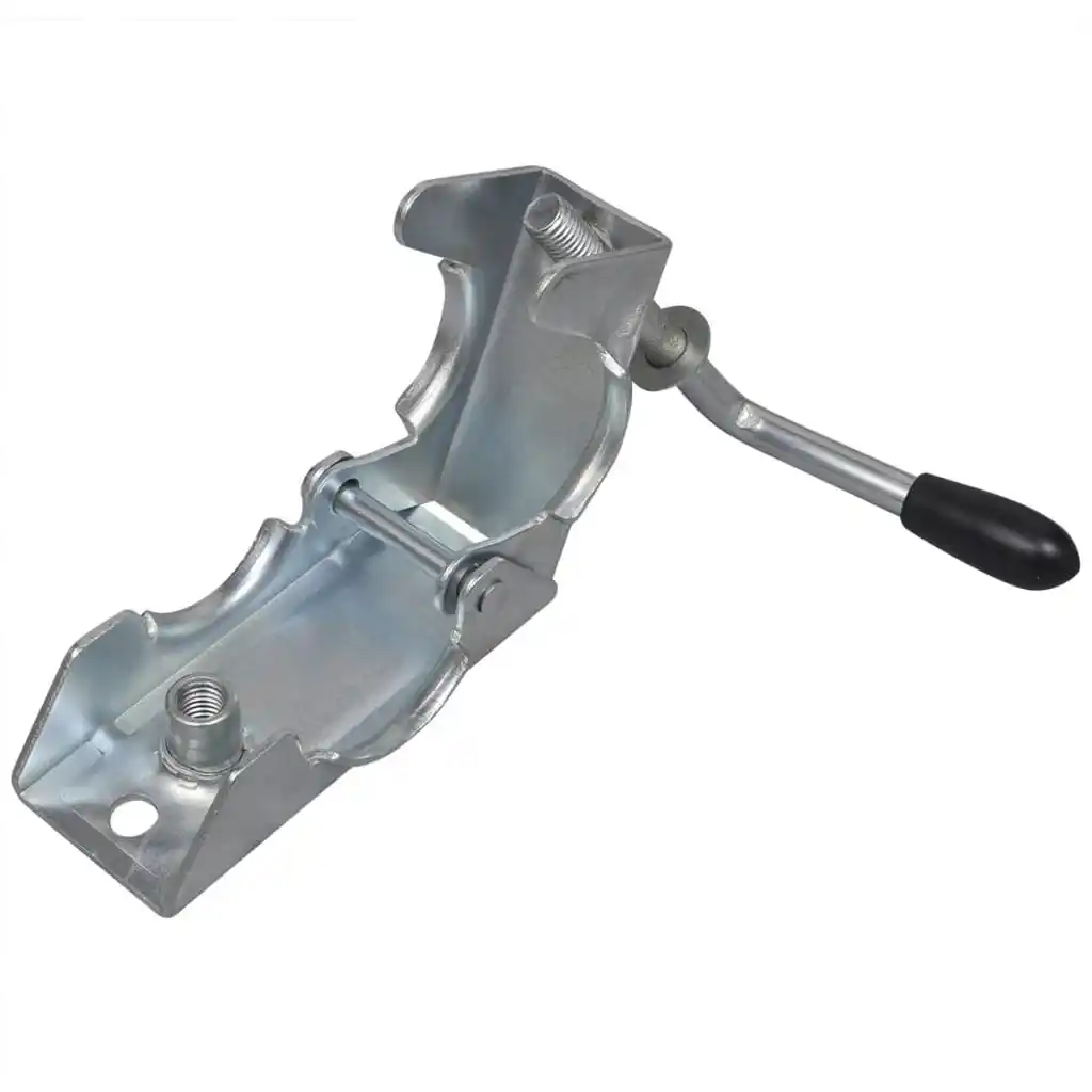 2 support legs with 2 clamps for 48 mm jockey wheel