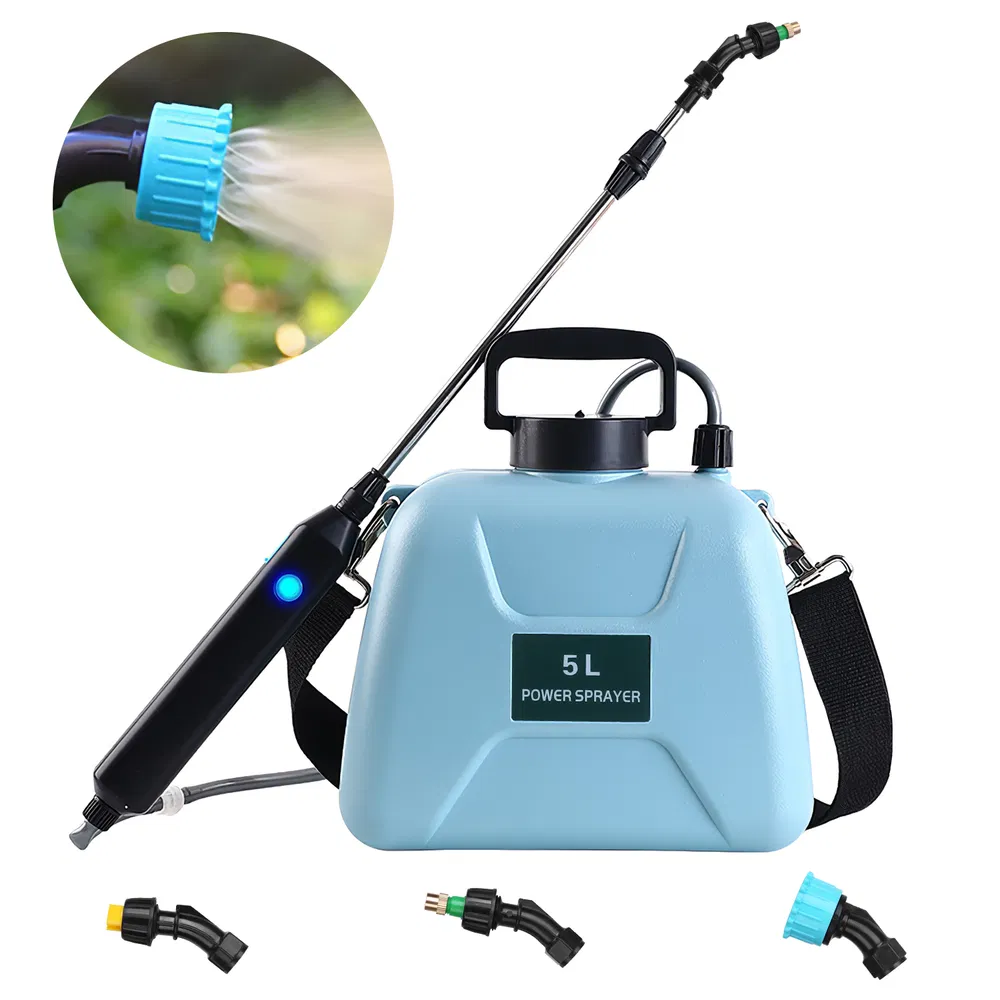 5L/1.3Gallon Electric Plant Sprayer Automatic Plant Sprayer Telescopic Garden Handheld Sprayer With 3 Spray Spouts Shoulder Strap For Cleaning Ster... - Shop at LoveMi