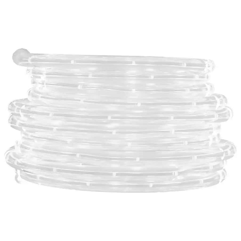 Light Rope with 2400 LEDs Warm White 100 m PVC
