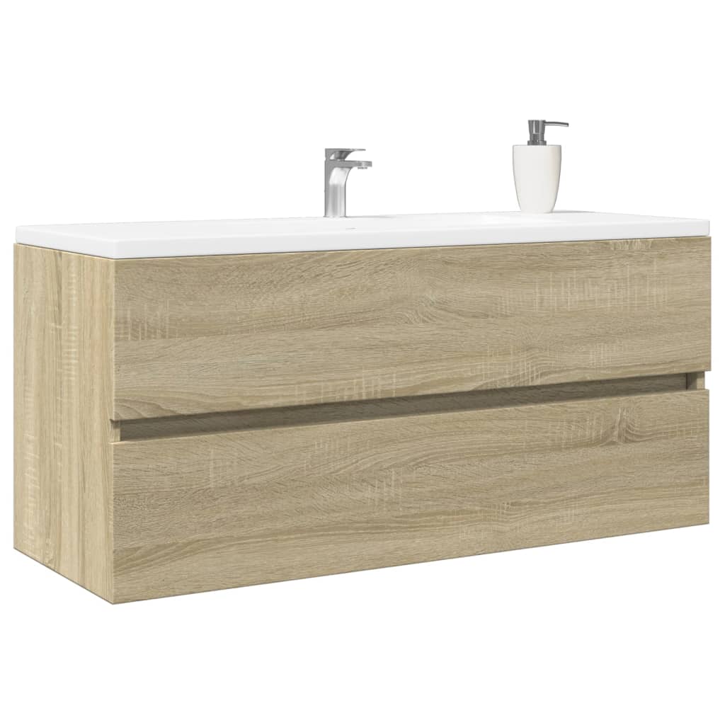   washbasin cabinet Sonoma oak 100x38.5x45 cm wood-based material