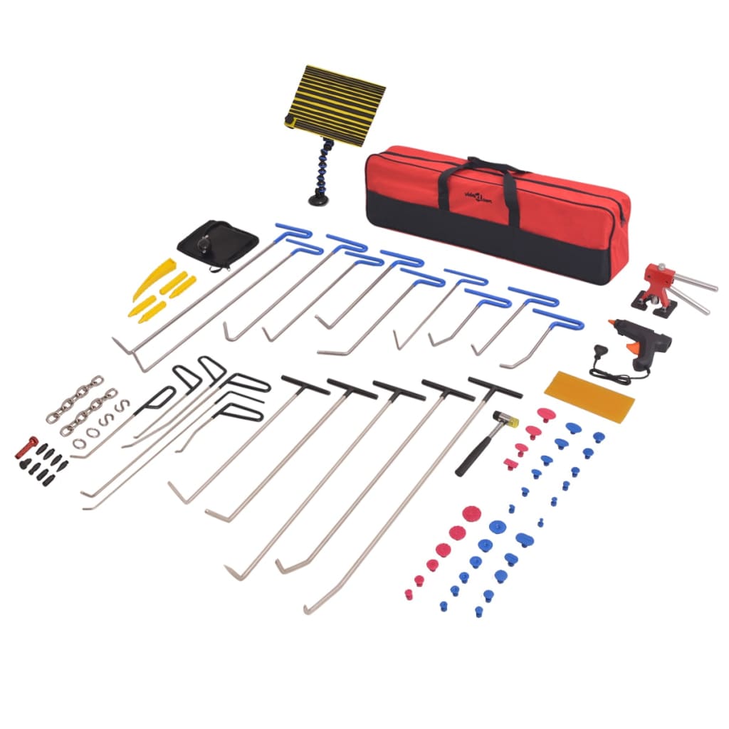 87-piece dent repair tool set, stainless steel – default
