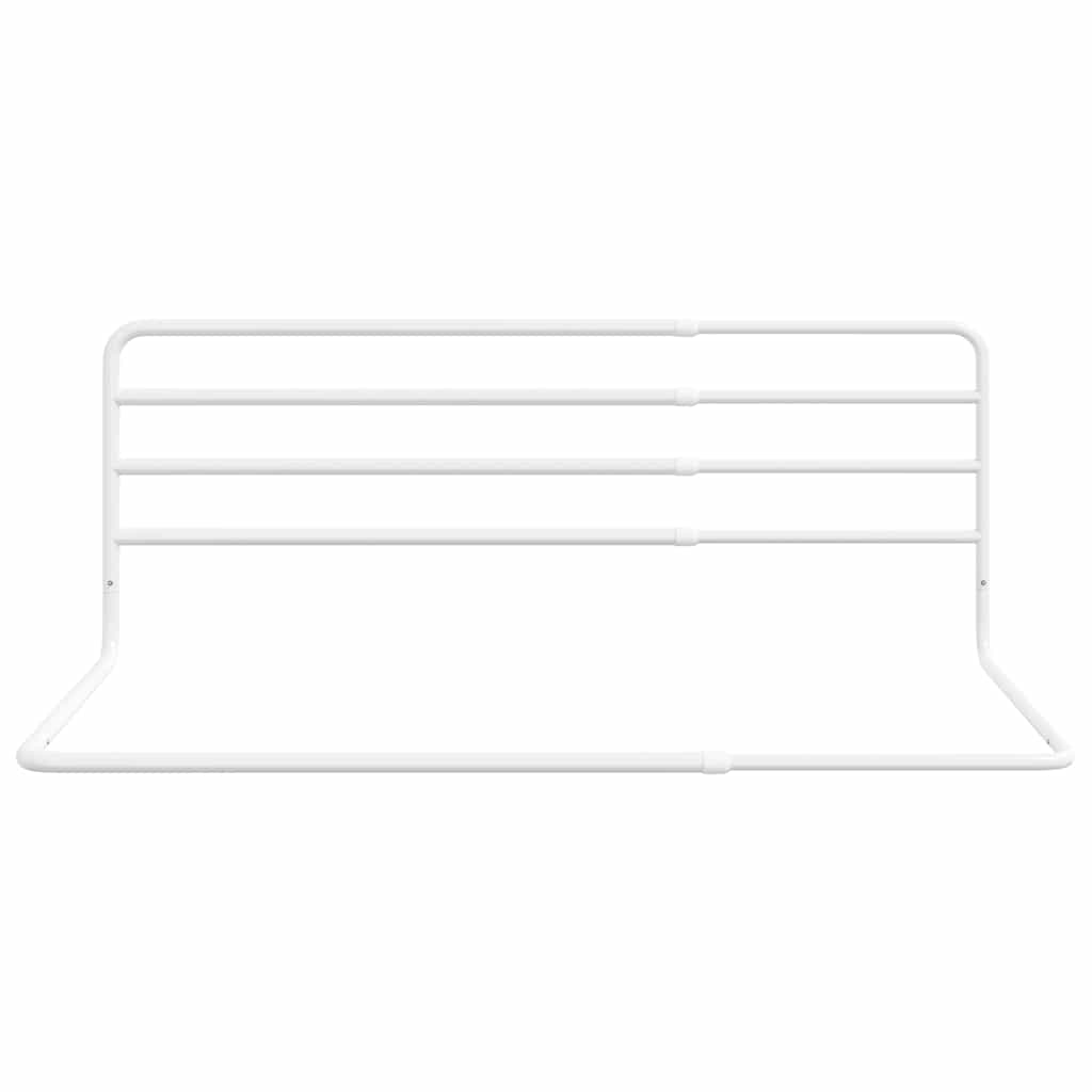   Toddler Bed Guard Rail White (76-137) x 55 cm Iron