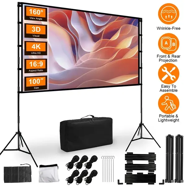 100inch 120inch Options Projector Screen