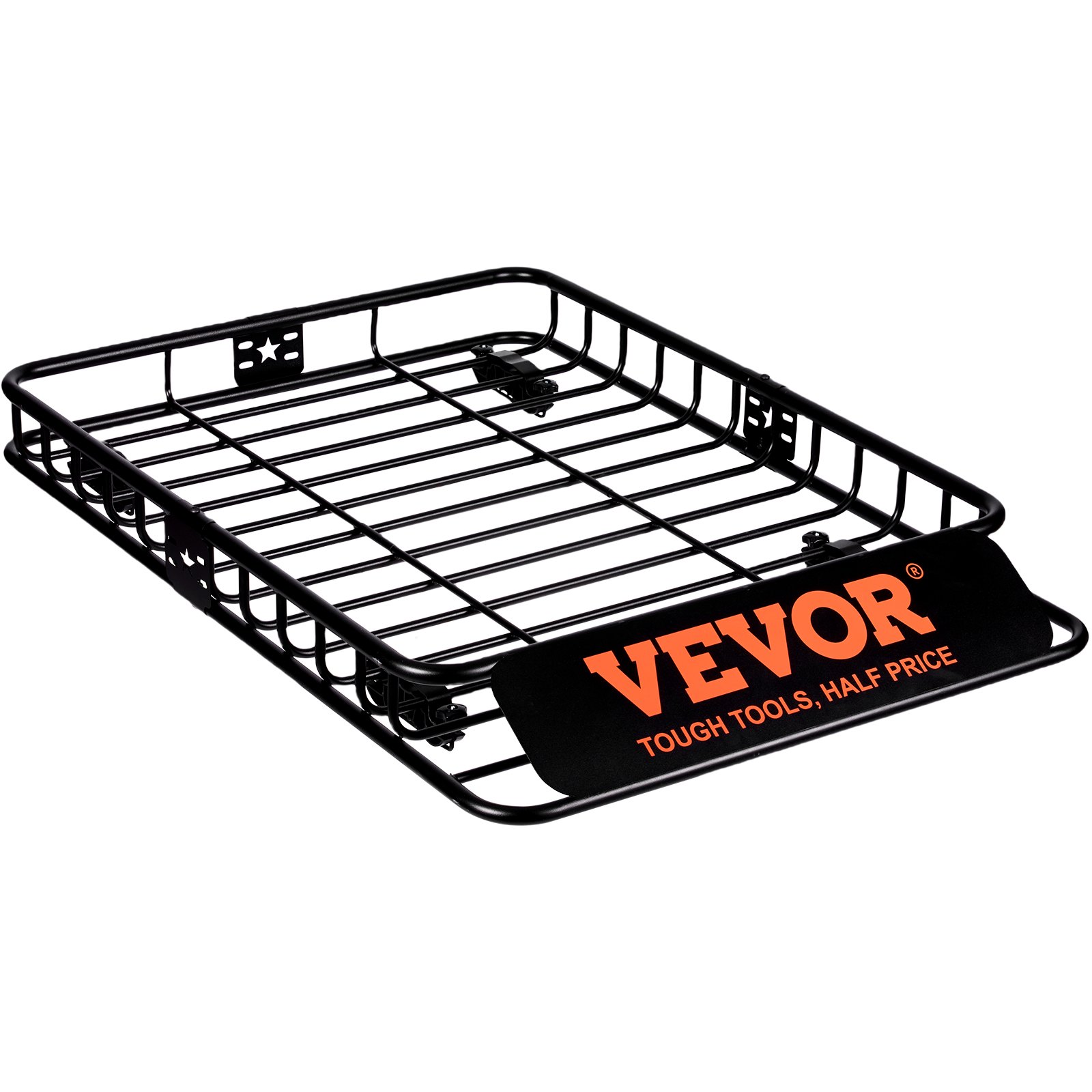 Roof Rack Cargo Basket, 130.5 X 91.5 X 12.7 Cm Rooftop Cargo Carrier W 15 Cu Ft Waterproof Cargo Bag, 90 Kg Capacity Universal Rack Carrier For SUV, Truck - Image 6