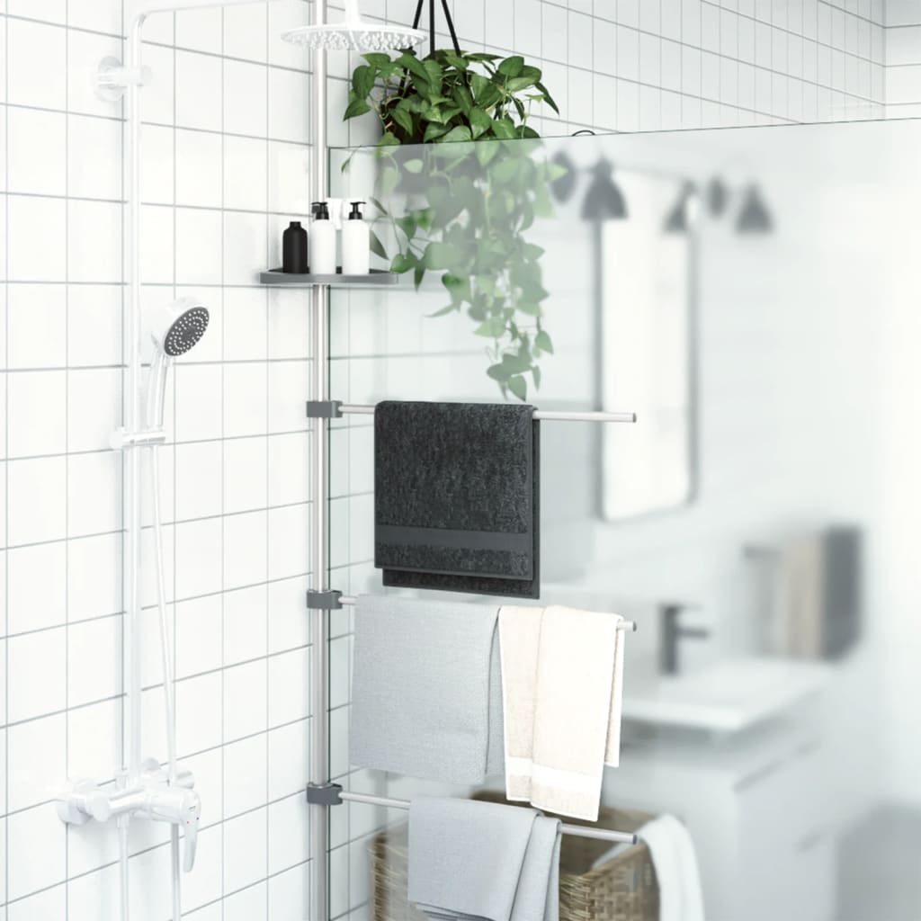   Towel Rail 47x280 cm Aluminum