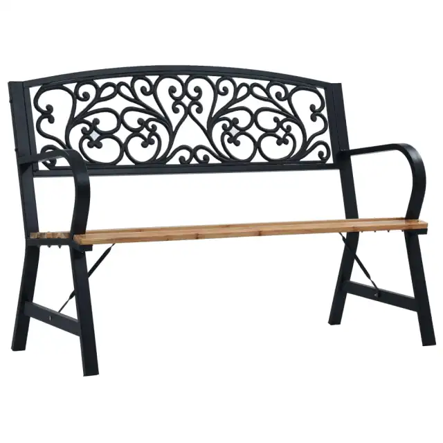 Garden Bench 120 cm Wood - Shop at LoveMi