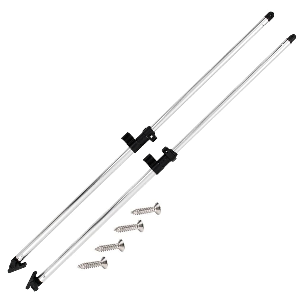 Bimini Top Support Poles 2 pcs. Aluminum
