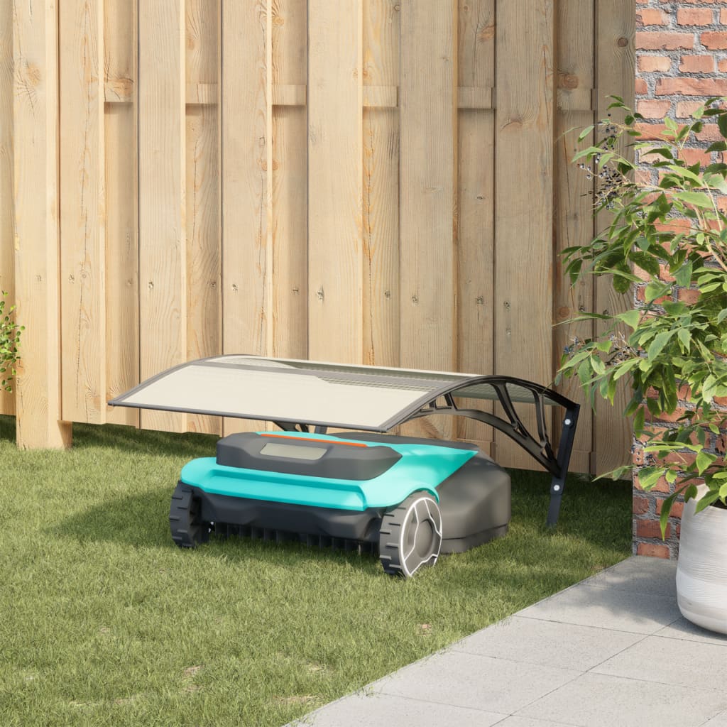   Robotic Lawn Mower Garage Black 80x101x46 cm