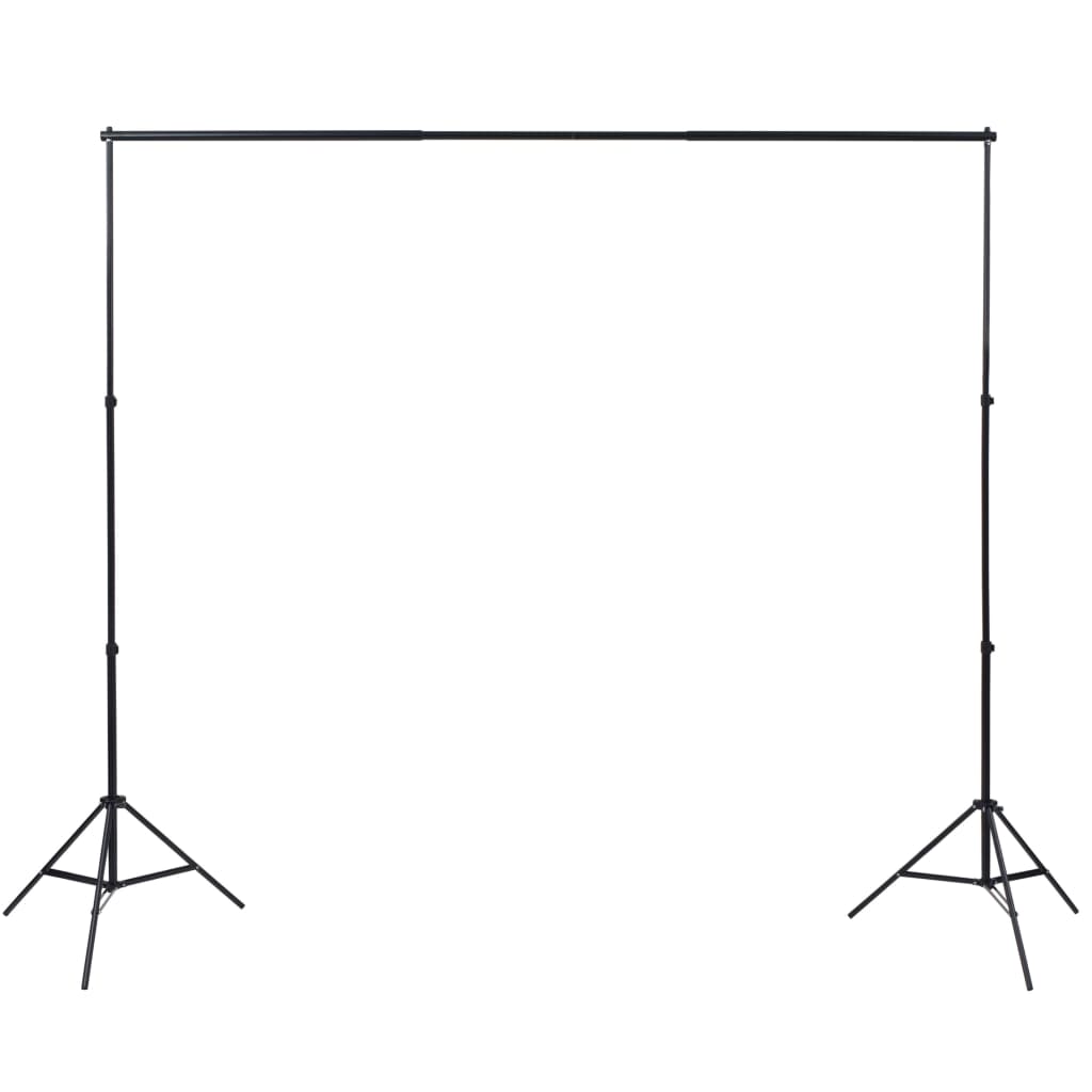   photo studio set with 5 colored backdrops and adjustable suspension