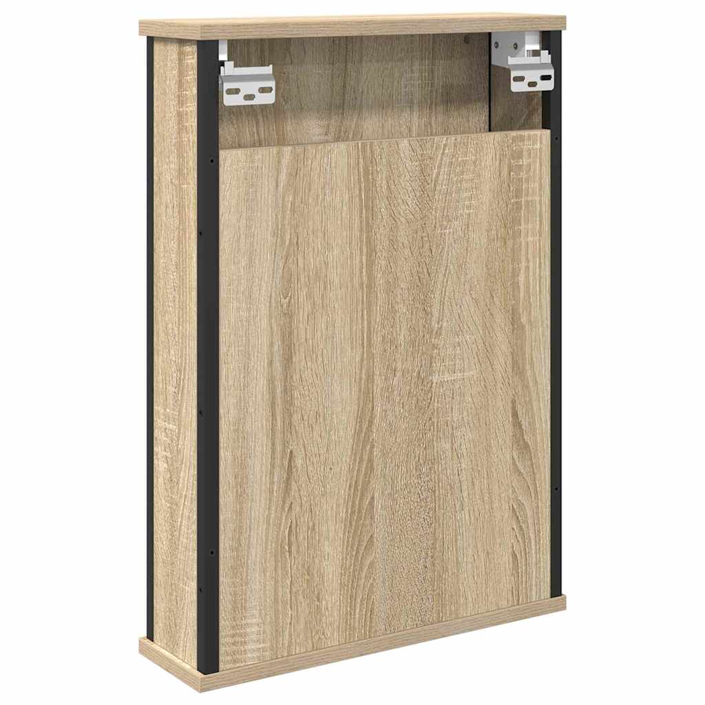   Bathroom Mirror Cabinet Brown 42 x 12 x 60 cm Wood-based material — foto 12