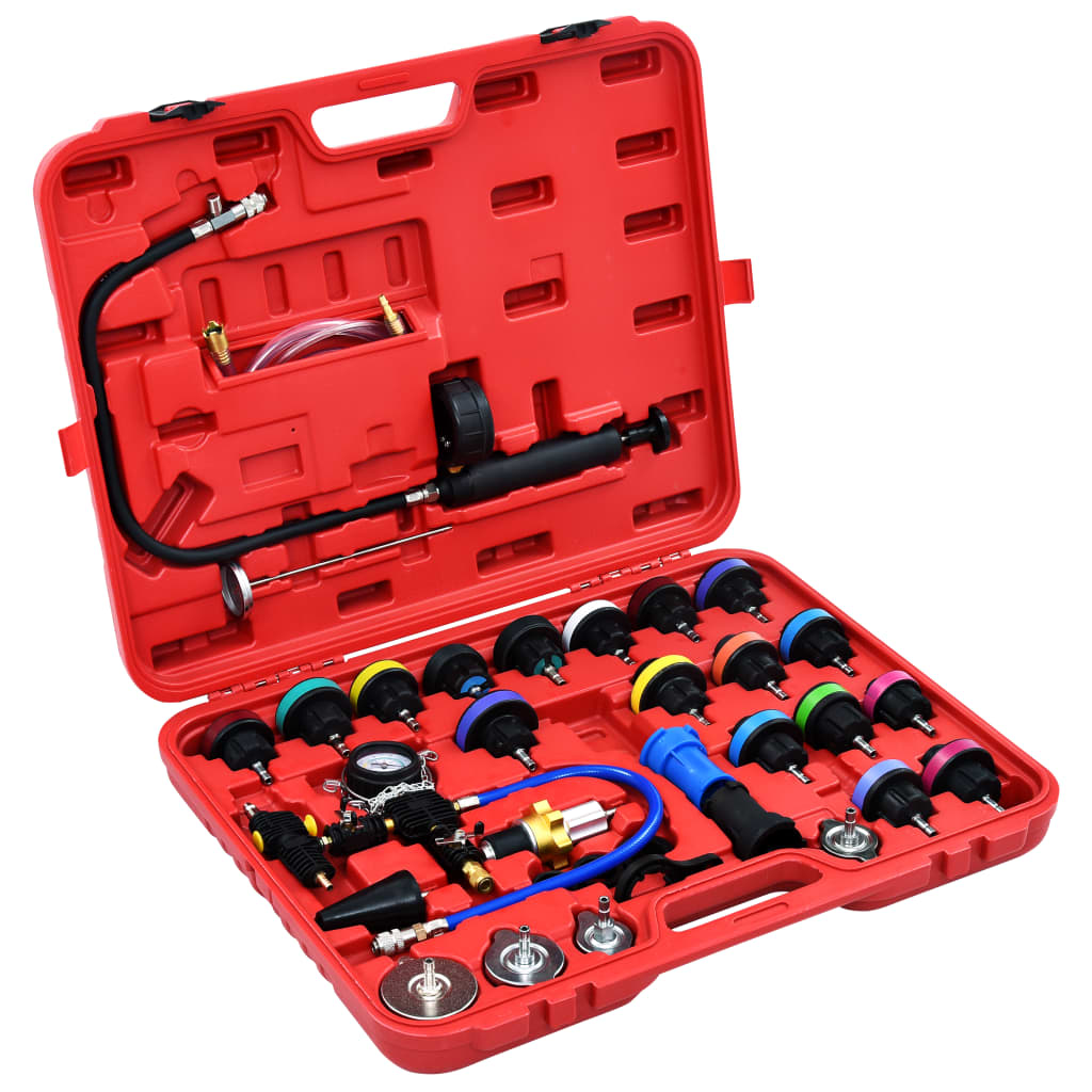 28-piece pressure tester for cooling system & radiator cap – default