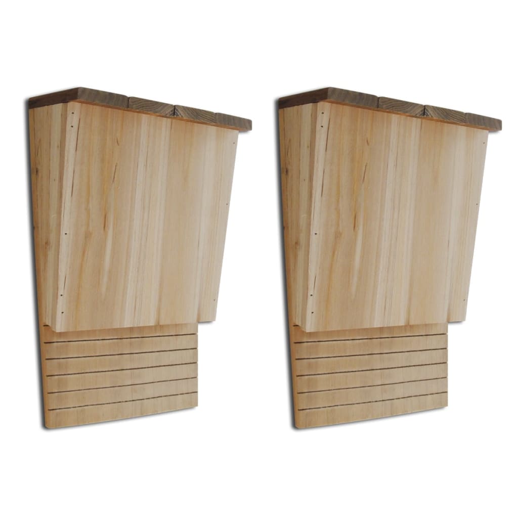Bat house 22 x 12 x 34 cm, set of 2 Default - Shop at LoveMi