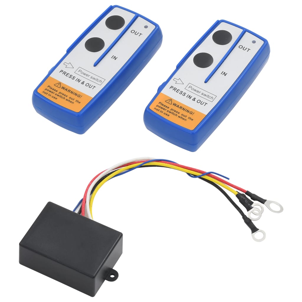 radio remote controls for winches, 2 pcs. with receiver