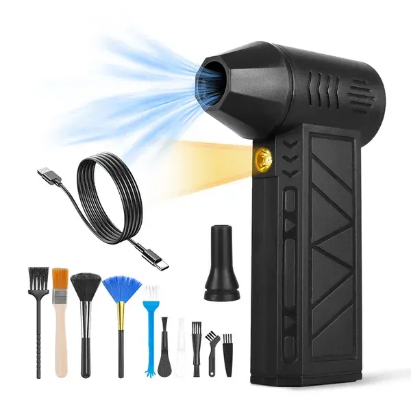 Compressed Air Duster With LED Light Up