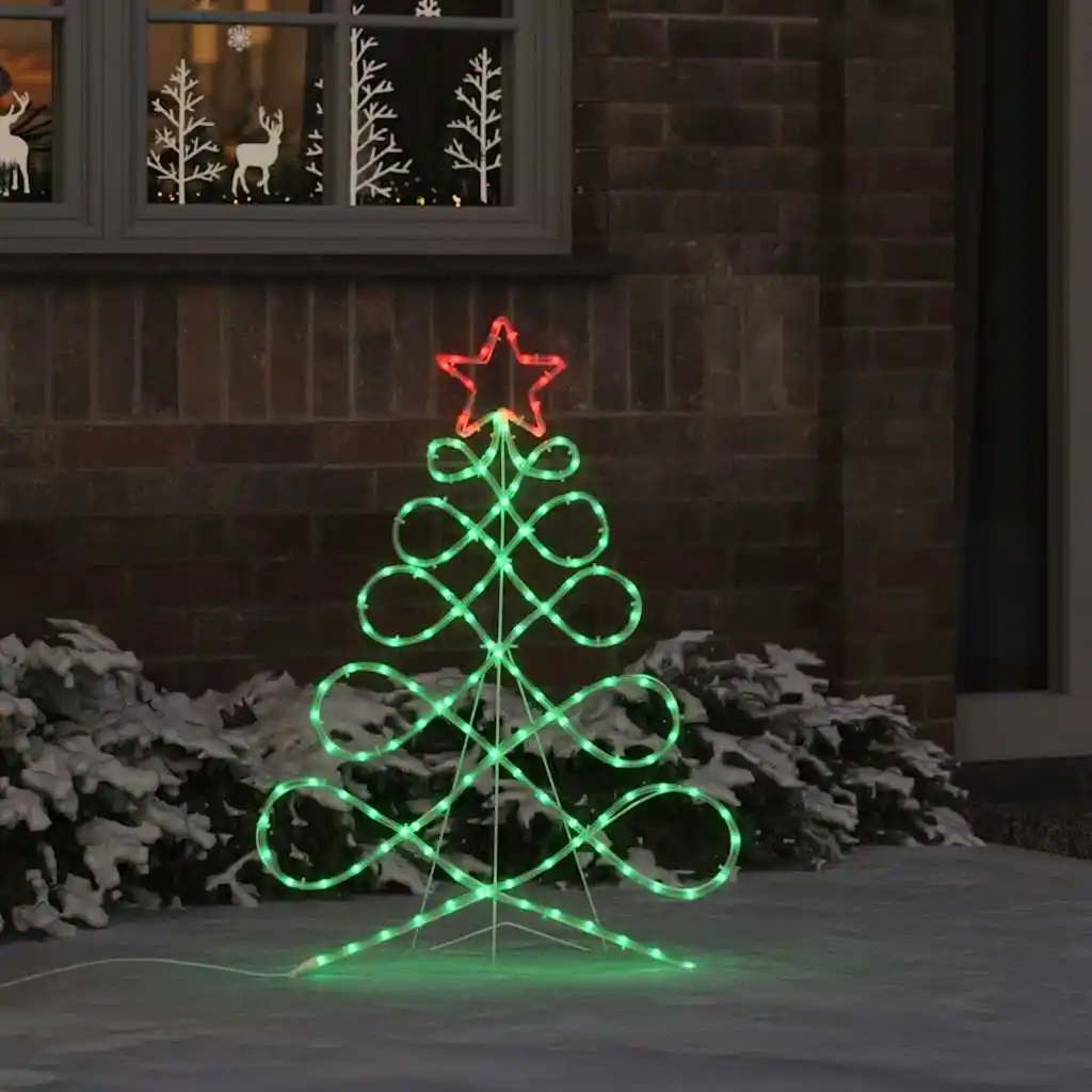 Christmas Tree Lights, Multicolored, 80 x 56