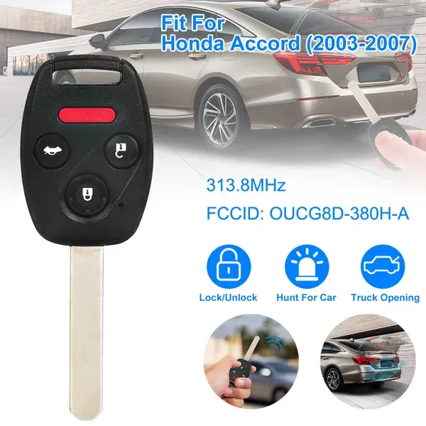 Fit For Honda Accord 2003-2007 Remote Keyless