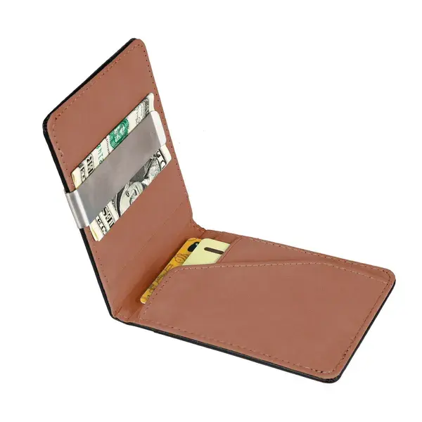 Unisex PU Leather Wallet RFID Blocking Slim