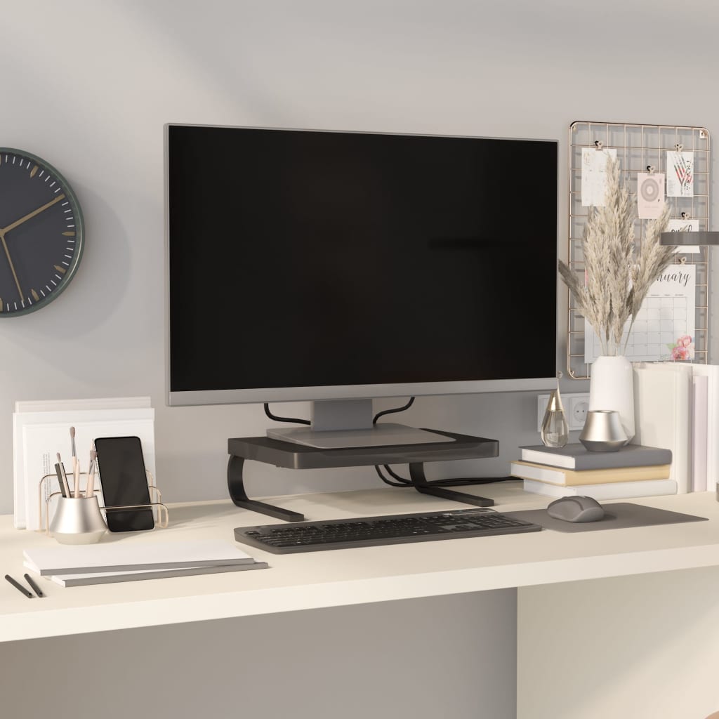 Monitor Stand Black 37x28x11.5 cm Default - Shop at LoveMi