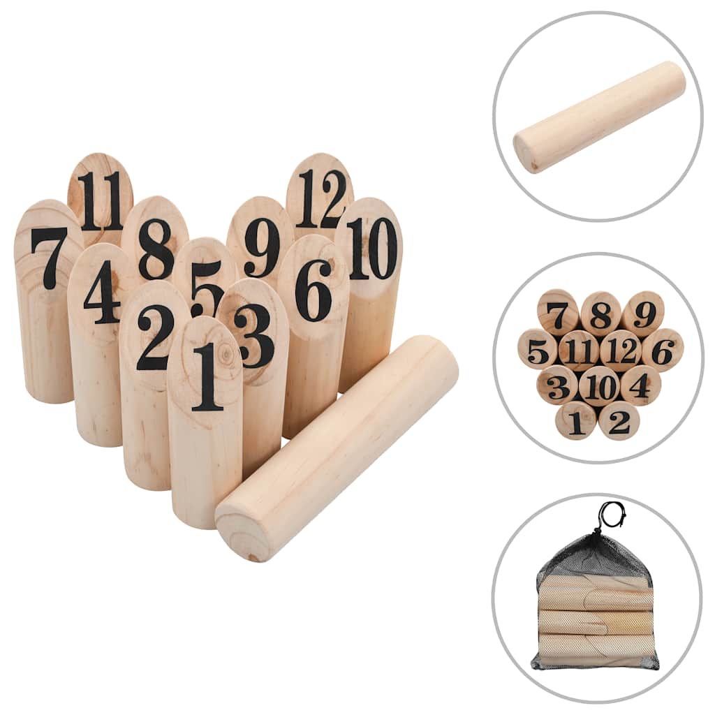 Kubb Playset Wooden