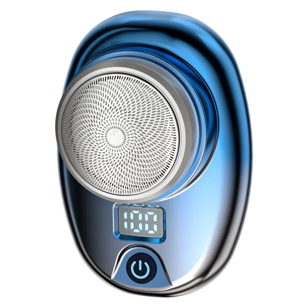 Portable Electric Shaver With LED Digital Display Type-C Rechargeable Electric Razor For Men Electric Beard Trimmer For Home Office Travel Car 8