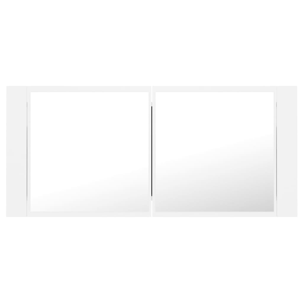  LED bathroom mirror cabinet 100x acrylic — foto 11