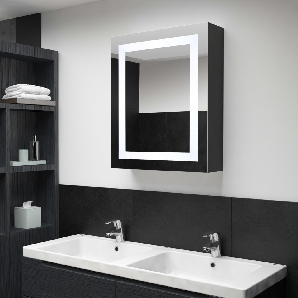   LED mirror cabinet for the bathroom 50x13x70 cm — foto 6