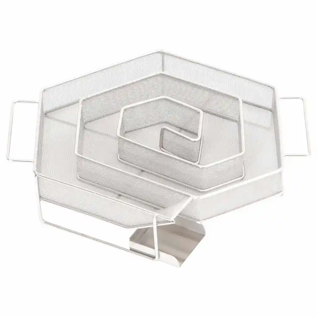 Cold Smoke Generator, 6-Sided, 22.5 cm, Stainless Steel