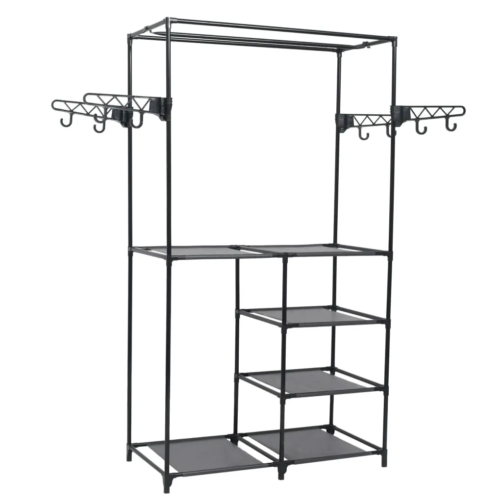 Clothes Rack Steel and Non-woven Fabric 87x44x158