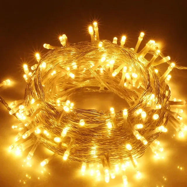 3M 300 LEDs String Curtain Light IP44 String Fairy Lights Party Xmas Decor Lamps 1Pack - Shop at LoveMi