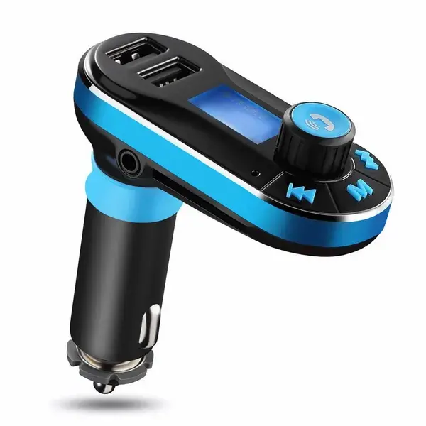 Car Wireless FM Transmitter Dual USB Charger