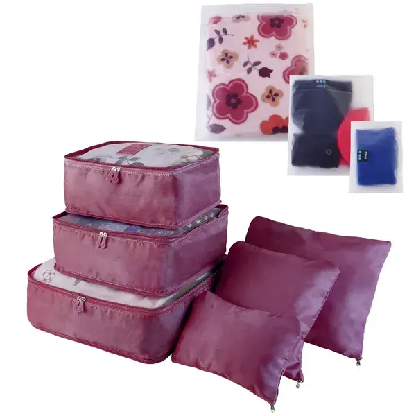 Set Clothes Storage Bags Water-Resistant Travel Luggage