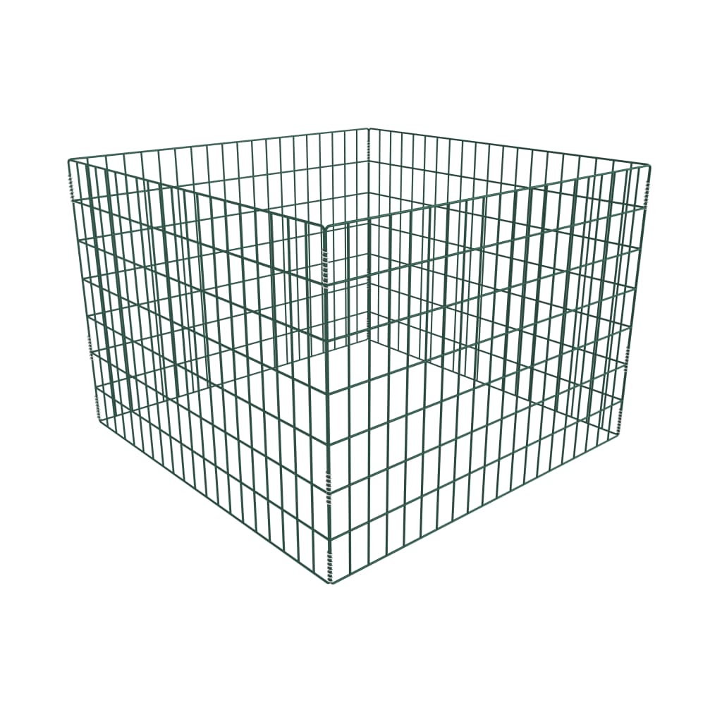    Garden Composter Square Mesh 100 x 100 x 70 cm