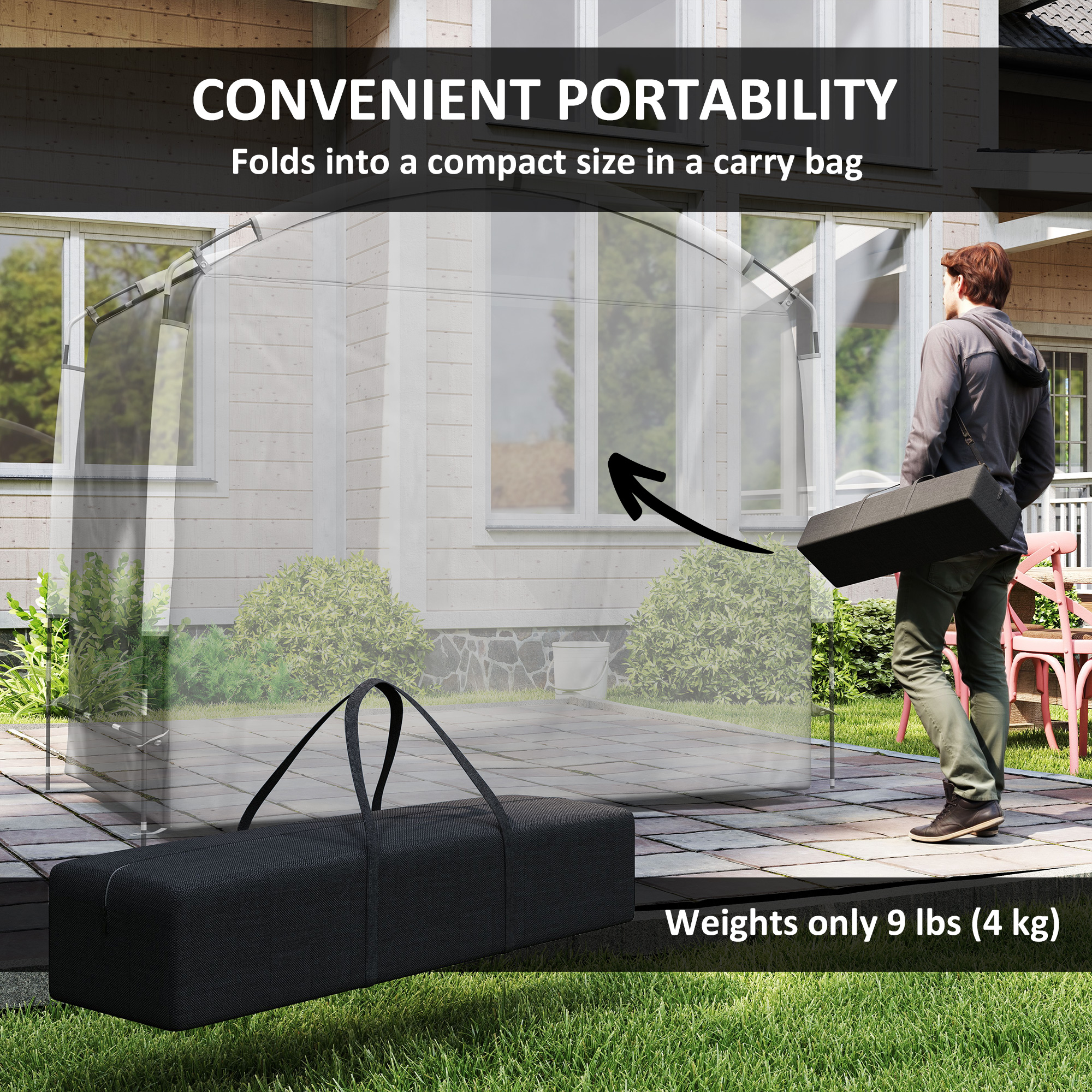 Bike Storage Shed Tent