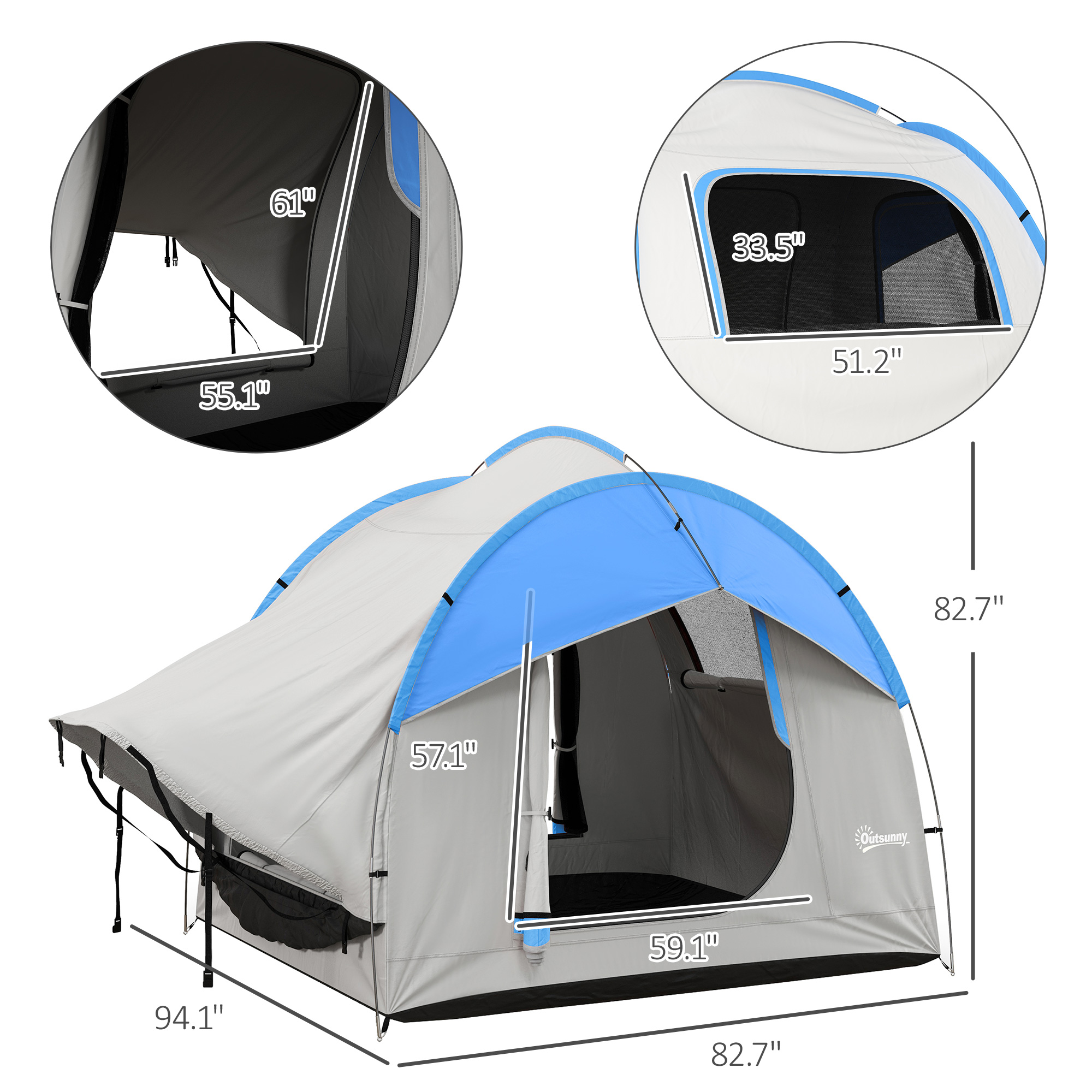 Waterproof SUV Tent