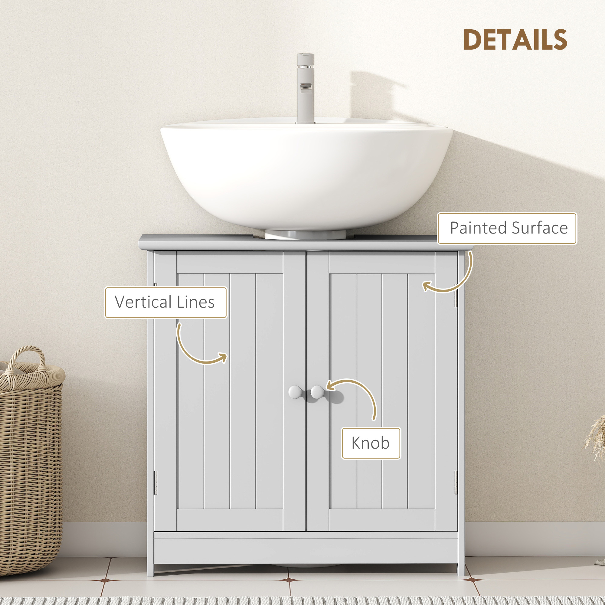 Bathroom Vanity Cabinet view 4