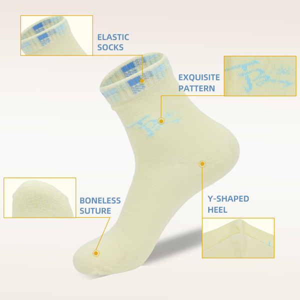Men’s & Women’s Cotton Crew Socks, Multiple Styles And Colors, Soft, Breathable, For Casual Or Sports Wear(Twelve Pairs)