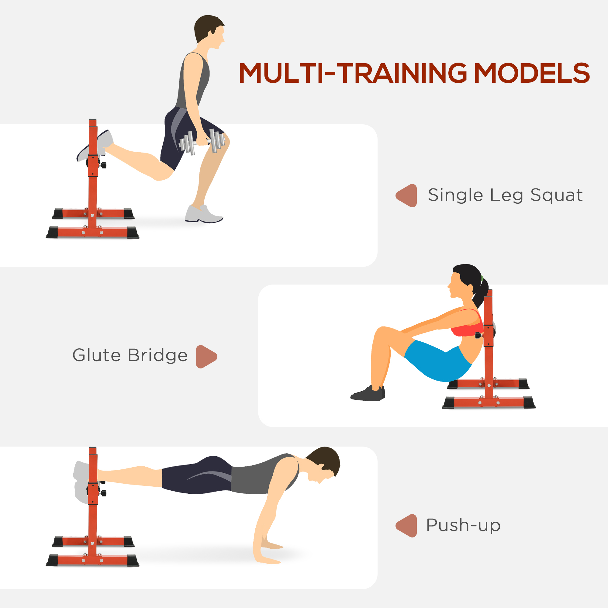 Bulgarian Split Squat Stand