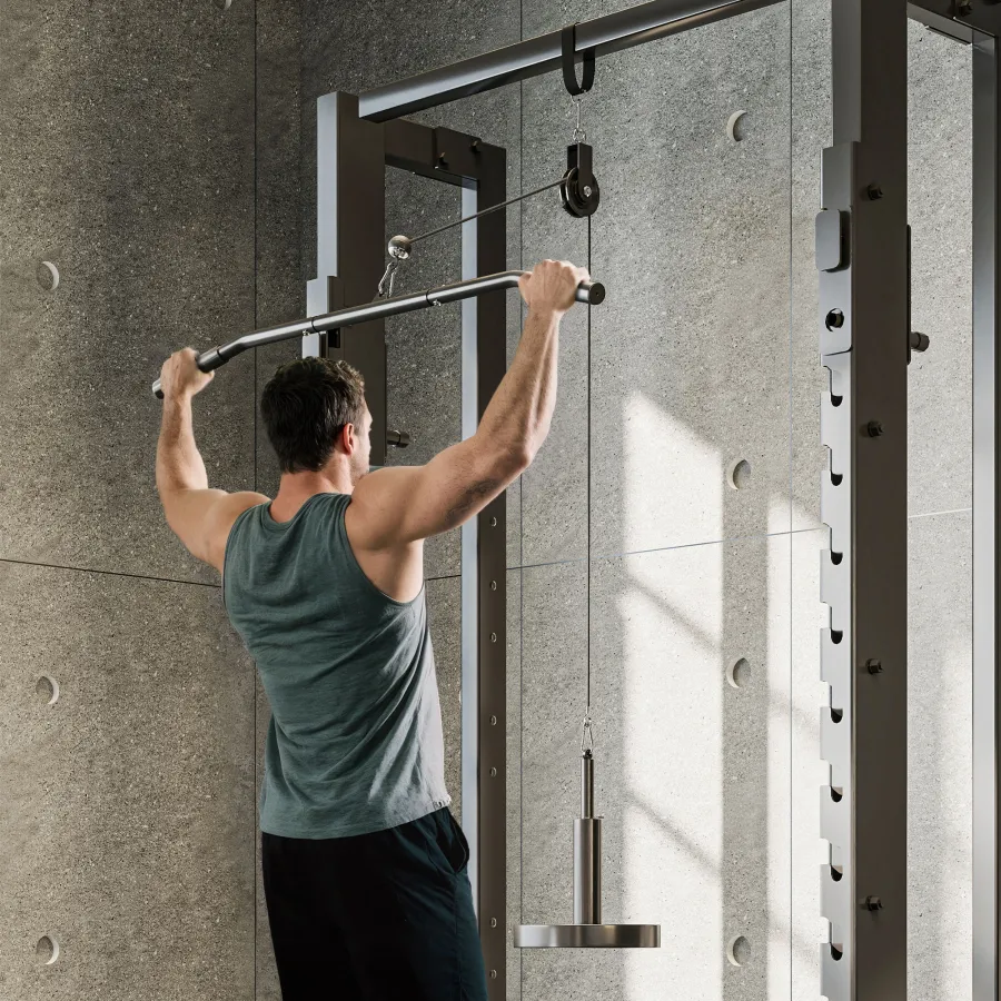 Weight Cable Pulley System for Home Gym with Universal