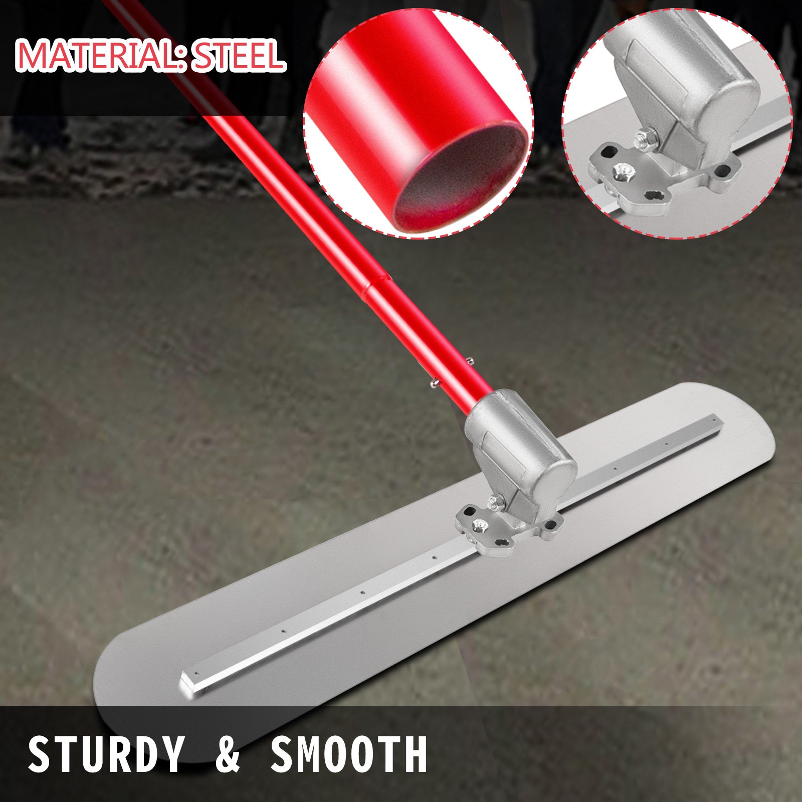 Bull Float Concrete Float 1200x200mm Concrete Tool Trowel