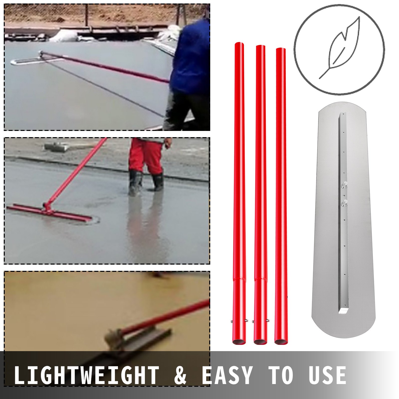 Bull Float Concrete Float 1200x200mm Concrete Tool Trowel