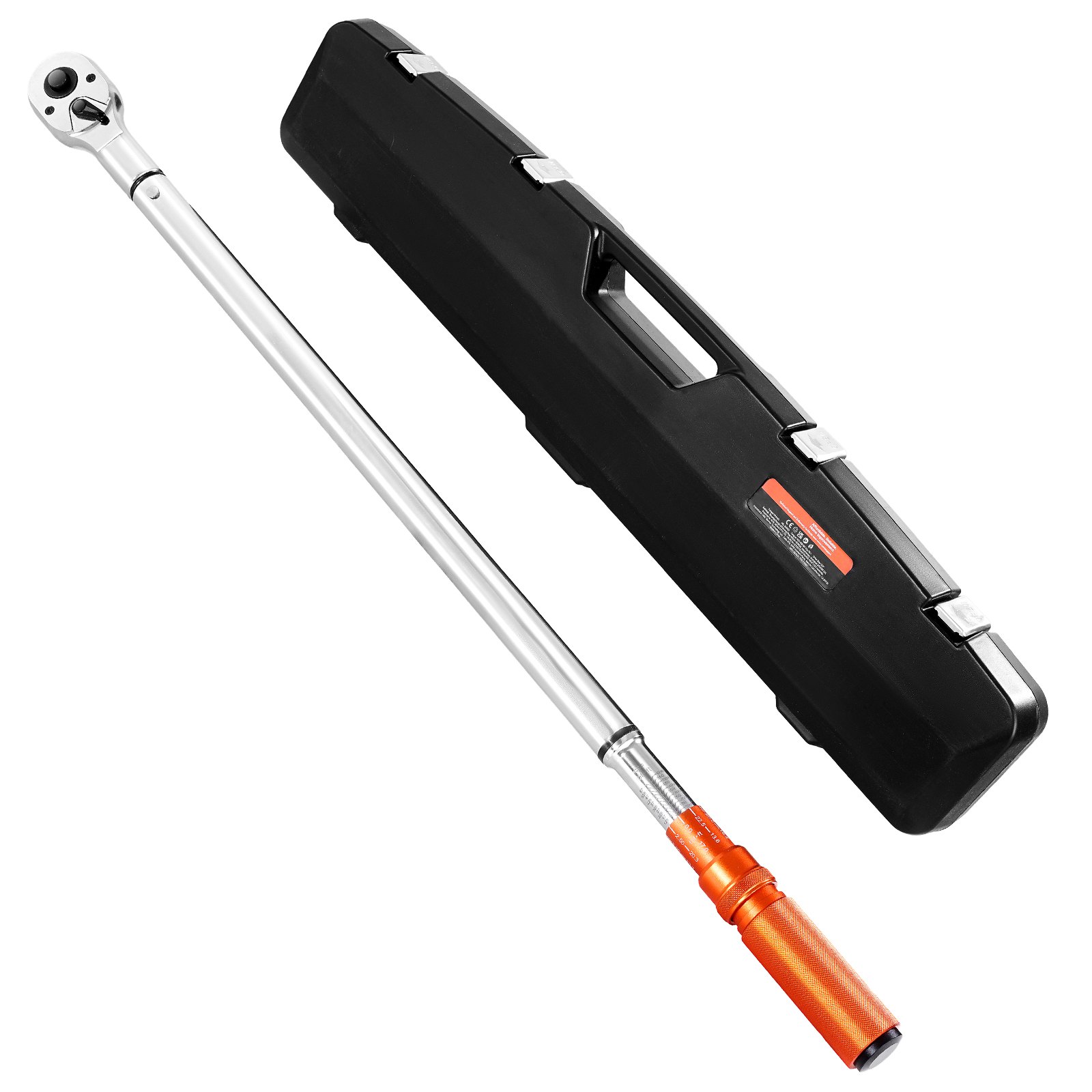 Click Torque Wrench, 3/4 Inch Drive, 100-600 Lbf-ft /